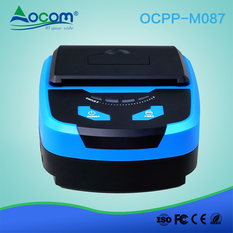 (OCPP-M087)New Model! 80mm Portable Mini Bluetooth Thermal Receipt Printer
