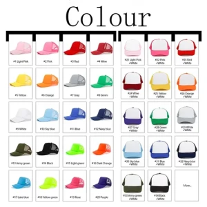 OEM Cheap Custom 5 Panel Blank Foam Trucker Hats High Quality Unisex Mesh Trucker Caps for Adults and Kids