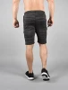OEM custom wholesale breathable mesh panel elastic waist hybrid gym shorts sport crossfit jogger short pants for men