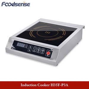 OEM Kitchen Appliance Tabletop Design Push Button Smart Induction Cooker 3.5KW Electric Induction Cooker