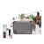 Import Oem Order Linen Beauty Packing Toiletry HangingTravel Storage Bag Zipper Cosmetic Case With Hook from China