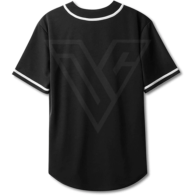OEM Sevice Custom Sublimation Mens Baseball T-shirts wholesale Custom Baseball Jersey Button Down T-Shirts Sports uniforms