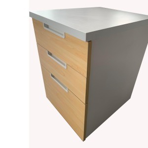 Office furniture Equipment for wooden file cabinet steel cabinet / book cupboard 3 Drawer Mobile Pedestal