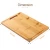 Import Organic Bamboo Cutting Board Kitchen Medium Reversible Solid Thick Meat Chopping Board Handle Serving Tray with Juice Grooves from China