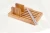 Import Organic natural bamboo bread cutting board or bread slicer from China