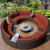 Import Outdoor furniture high end curved garden round sectional rattan sofa set from China
