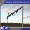 outdoor galvanized traffic signal lighting poles