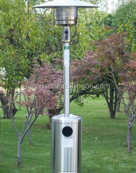 outdoor stainless steel gas patio heater ,CE JONSUN 5000-13000W with CE CSA AGA ISO heating furnace