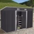Import outdoor waterproof garden storage metal sheds from China