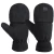 Import Ozero Custom Logo Half Finger 100% Polyester Warm Winter Mittens Gloves Fleece Unisex . from China