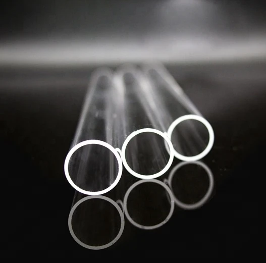 Pacific Quartz Sale High Purity Fused Quartz Glass Tube With Various Size