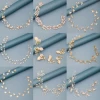 Pearl Rhinestone Flower Headband Wedding Accessories Women Headband Jewelry n0407