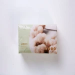 Personal care facial tissue 100pcs per box cotton tissues