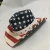 Import Personality American Flag Straw Print Logo Men Cowboy Hat from China