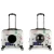 Import Pet Carriers Cage, Carrier &amp; House Type and Stocked Feature Colorful Carry Bag With Wheels from China