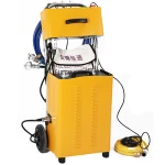 Pipe Cleaner with double motor for central  duct cleaning equipment gas cooler condenser  heat exchanger