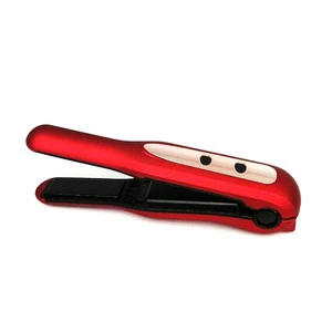planchas de cabello / Portable wireless hair straightener USB rechargeable mini cordless flat iron