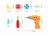 Import Plastic Building Blocks Toy Screwdriver Set, Kids Play Tool Set, DIY Repairing Tool Toys For Kids from China
