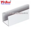 Plastic Extrusion profile PVC U channel which upvc profile manufacturers in China