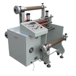 Plastic film adhesive paper laminating machine