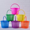 Plastic Folding Home Wholesale Shopping Mini Storage 2022 Hot Sale Color Plastic Fruit Basket And Vegetable Basket For Shopping