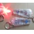Import Plastic Led Flash light Keychain Survival Whistle from China