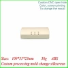 Plastic project case plastic electrical box juntion box 109*55*23mm