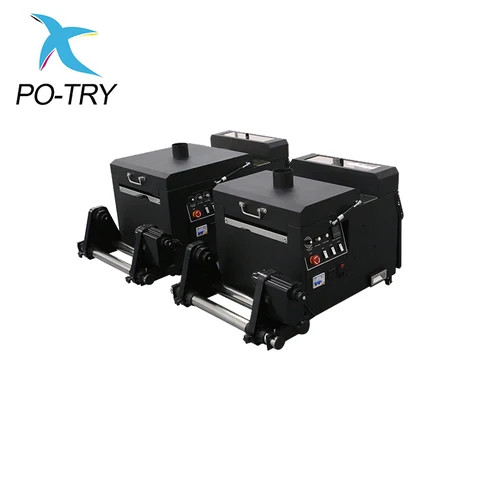 PO-TRY Factory Direct Sales Textile Digital Heat Transfer DTF Hot Melt Powder Shaking Machine