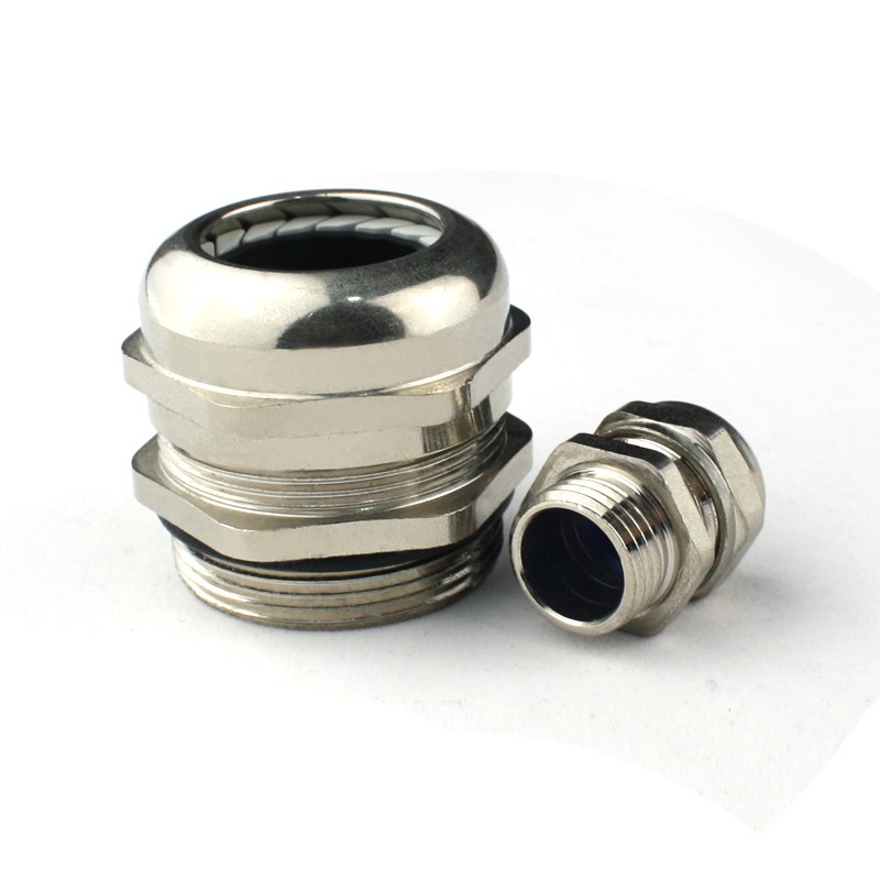 Polyamide Metric Ip68 Metal Brass Cable Glands For Armoured Cables