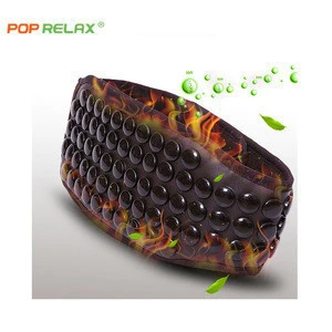POP RELAX Korea germanium electric heating belt infrared tourmaline ceramic waist pain relief health stone belt