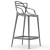 Import Popular cheap plastic designer furniture silla bar chair for bars and kitchens from China