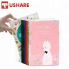 Popular Manufacturer wholesale cartoon design school stationery bookends two pieces metal material student book stand for sale