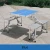 Import Portable Alloy Folding table Outdoor Multifunctional Camping table with chairs from China