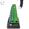 Portable Indoor Mini Golf Practice Training Aid Golf Putting Green Mat With 3 Balls Return