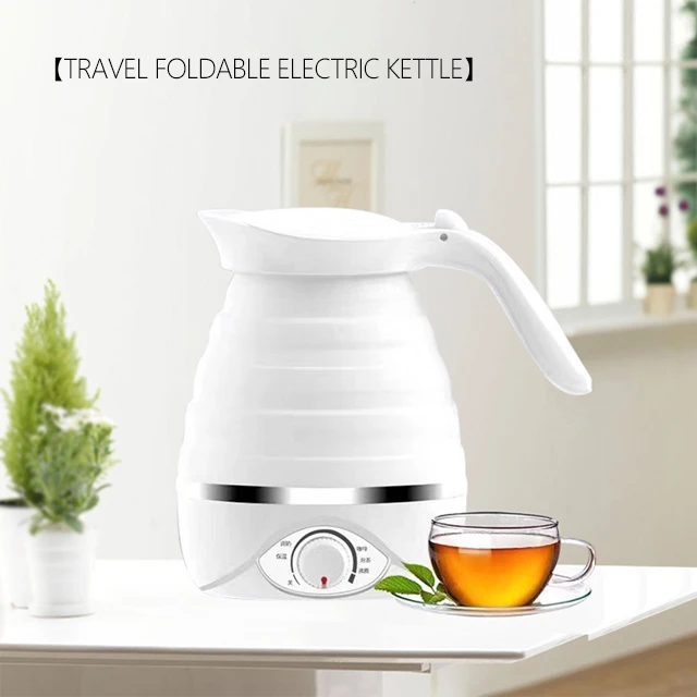 Portable kettle travel folding mini electric kettle silicone pot water/coffee/tea heater