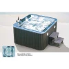 Portable whirlpool spa acrylic surfing hot tubs outdoor