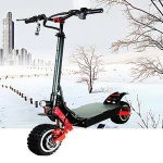 Powerful 11inch 70V 4000W Electric Scooter Off Road Skateboard E-Scooter Foldable Adult Dual Motor Kick Scooter