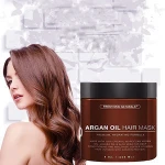 premium hydrating formula argan oil hair mask treatment