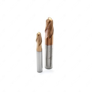 Premium quality carbide ball nose end mills with straight shank