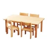 Preschool Wooden Furniture Childrens Table and Chairs