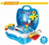 pretend play plastic suitcase toy doctor kit for kids with light