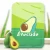 Import Private Label Fresh Fruit Avocado Nourishing and  Hydrating Facial Sheet Mask from China