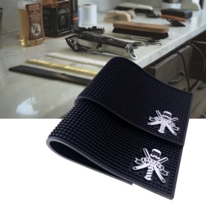 Professional Hairstylists Tools Barbershop Work Station Anti Slip Silicone Barber Mat