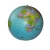 Import Promotion eco-friendly inflatable giant globe ball world map geography globe from China
