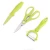 Import Promotion Kitchen Knife Accessories Set of 3 Vegetable Fruit Paring Knife with Peeler from China
