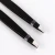 Import promotional black professional cosmetic slanted eyebrow tweezers from China