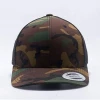 Promotional Customized Baseball Hip Hop Mesh Camouflage Caps For Men