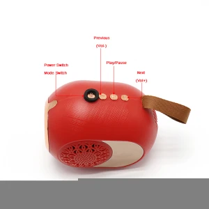 promotional gift small round wireless mini speaker portable speaker