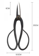 Pruning Scissors, Bonsai Scissors Secateurs Garden Cutter Scissors Stainless Steel, Garden Shears Plant Scissors Garden Tools
