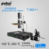 PUHUI factory original T-862++  SMD BGA rework station/phone /computer repair tools/ pcb desoldering machine